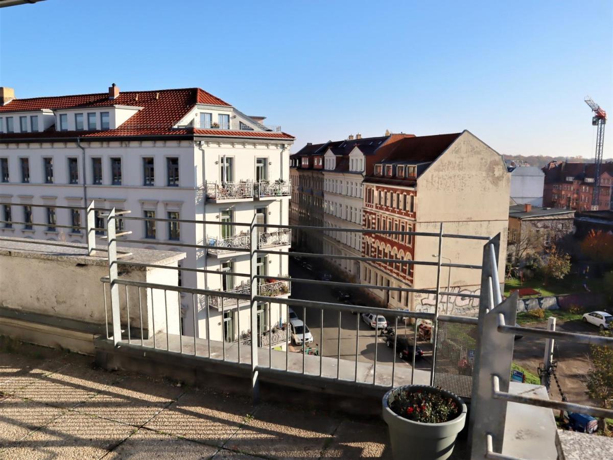 Exklusive Wohnung Mit Dachterrasse In Schleussig ライプツィヒ エクステリア 写真
