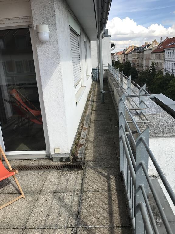 Exklusive Wohnung Mit Dachterrasse In Schleussig ライプツィヒ エクステリア 写真